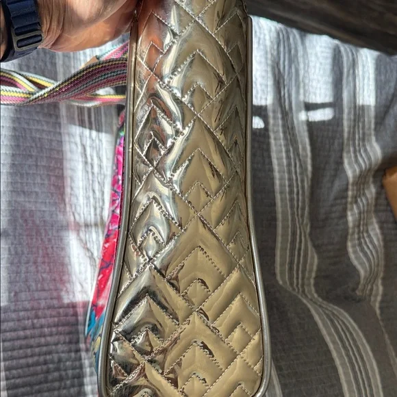 Consuela Multicolor Striped Tote Bag - Picture 3 of 3